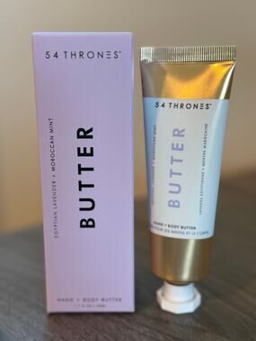 54 Thrones African Beauty Butter Lavender Moroccan Mint 1.7oz NEW